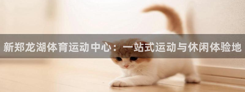 球王会体育：新郑龙湖体育运动中心：一站式运动与休闲体验地