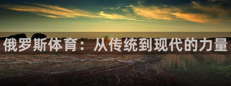 球王会体育：俄罗斯体育：从传统到现代的力量