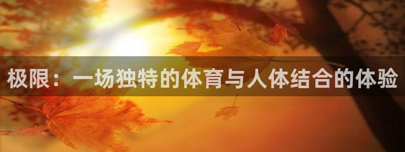 球王会体育：极限：一场独特的体育与人体结合的体验